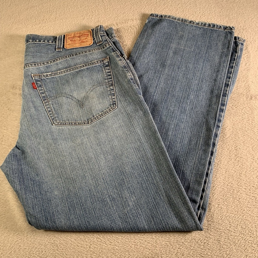 Vintage Levis 559 Jeans Mens 38x32 Blue Relaxed Straight‎ Denim Medium Wash